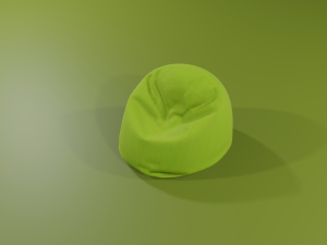 ottomanbean bag 3D Model