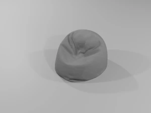ottomanbean bag 3D Model