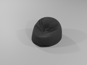 ottomanbean bag 3D Model