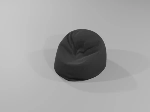ottomanbean bag 3D Model
