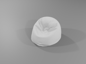 ottomanbean bag 3D Model