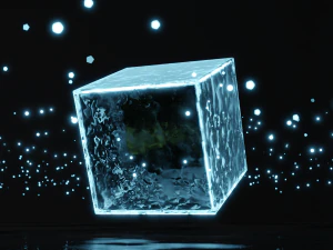 magic cube for games and movies 3D Model
