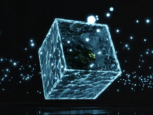 magic cube for games and movies 3D Model