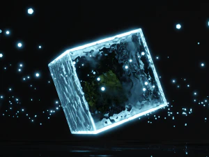 magic cube for games and movies 3D Model