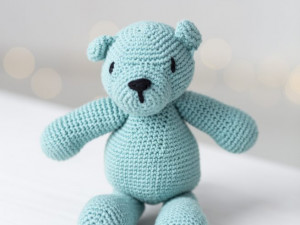 Teddy bear scene on attic Model 3D