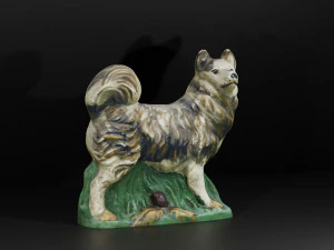 Scultura di un cane per interni Modello di stampa 3D