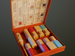 First Aid Kit AI-2 3D 모델