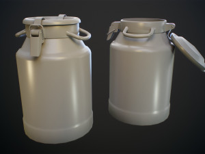 Milk can 40 3D मॉडल
