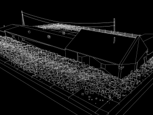 Azienda agricola Modello 3D
