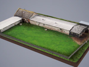 Azienda agricola Modello 3D