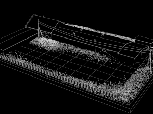Azienda agricola Modello 3D