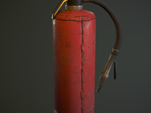 Old Extinguisher 3D Model
