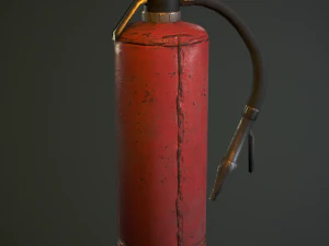 Old Extinguisher 3D Model