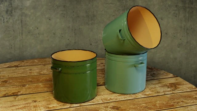 Pentola da cucina Modello 3D .c4d .max .obj .3ds .fbx .stl .blend 