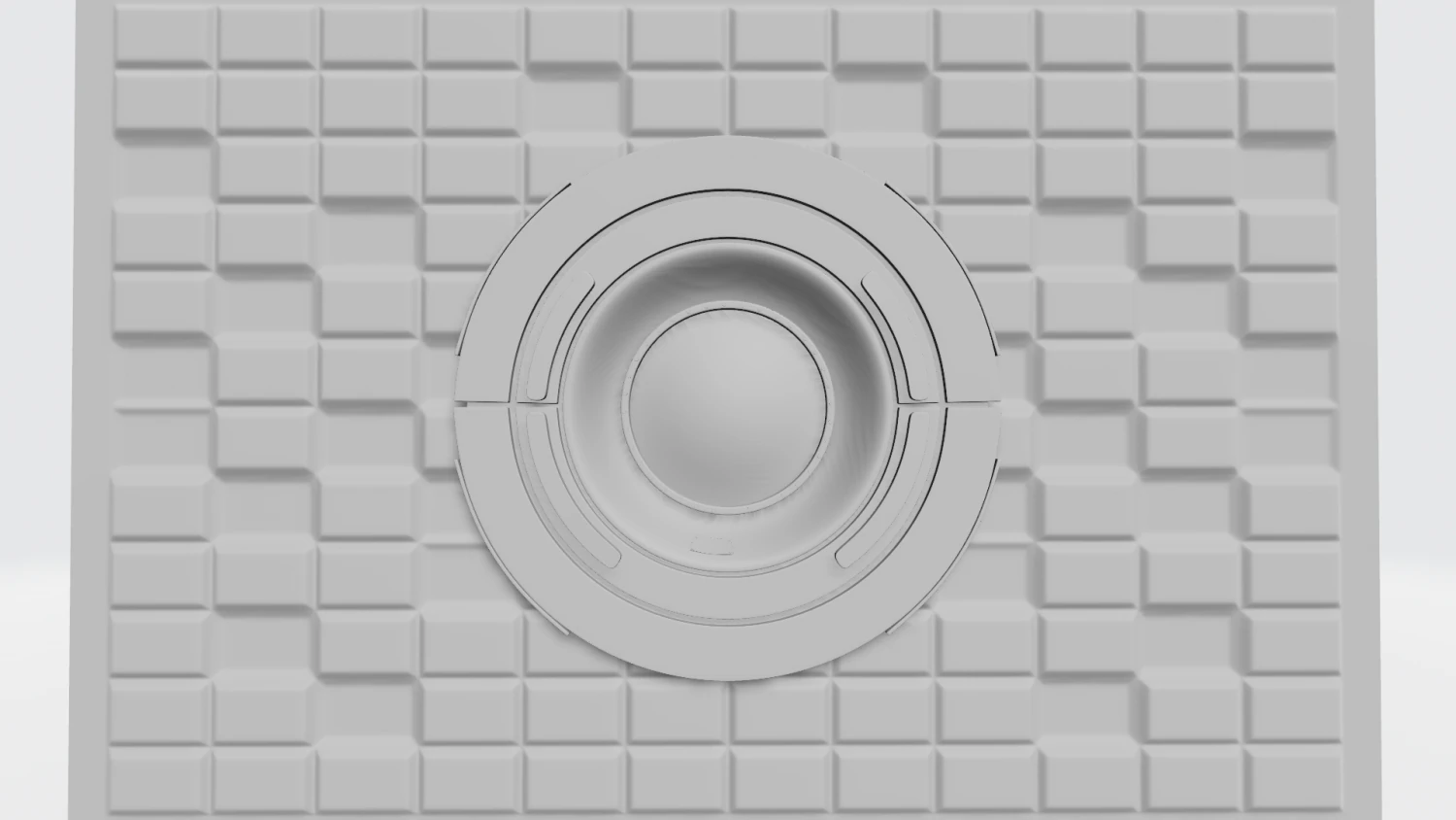 Wall of the spaceship 3D Model .c4d .max .obj .3ds .fbx .stl .blend 