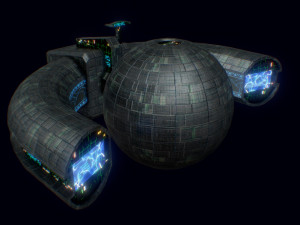 Space station 3D Model