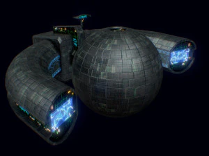 Stacja kosmiczna Model 3D