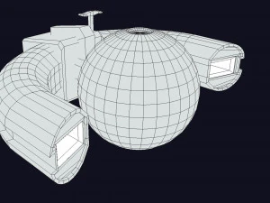 Stacja kosmiczna Model 3D