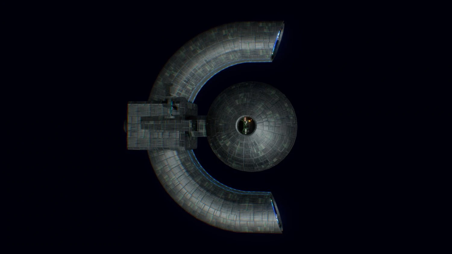 Stacja kosmiczna Model 3D .c4d .max .obj .3ds .fbx .stl .blend 