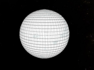 Lava planet animated 3D Model