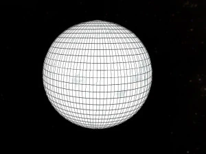Lava planet animated 3D Model