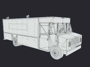 Doc Browns GMC Van 3D Model