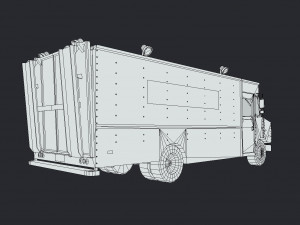 Doc Browns GMC Van 3D Model