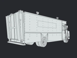 Doc Browns GMC Van 3D Model
