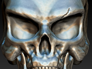 biker scull Model Cetak 3D