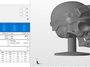 biker scull Model Cetak 3D