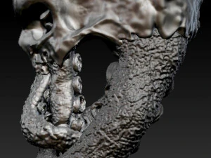 Cthulhu &ccedil;atalı 3D Baskı Modeli