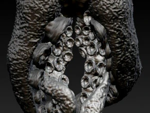 Cthulhu &ccedil;atalı 3D Baskı Modeli