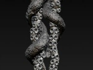 Cthulhu &ccedil;atalı 3D Baskı Modeli