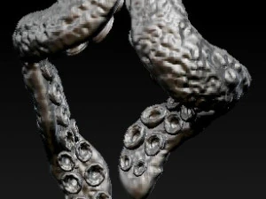 Cthulhu &ccedil;atalı 3D Baskı Modeli