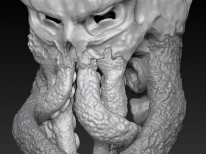 Cthulhu fork Modello di stampa 3D