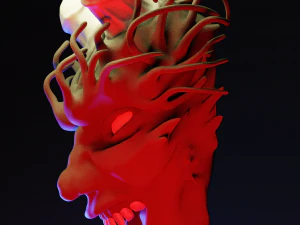Daemon 3D Print Model