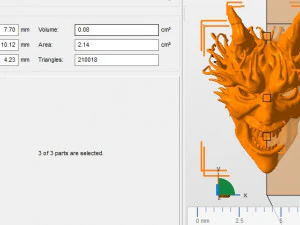 Daemon 3D Print Model