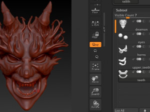 Daemon Modèles 3D en vedette