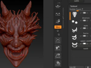 Daemon 3D Print Model