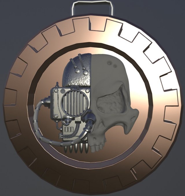 adeptus mechanicus omnissiah Model do druku 3D .c4d .max .obj .3ds .fbx .stl .blend 