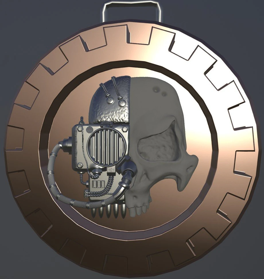 adeptus mechanicus omnissiah 3D Print Model .c4d .max .obj .3ds .fbx .stl .blend 