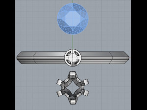 RINGWITH54DIAMOND 3D Modell