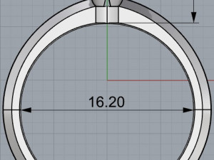 RINGWITH54DIAMOND 3D Modell