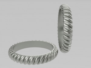 Rope like ring 3D Model