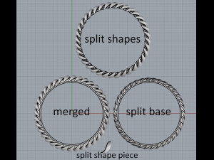 Rope like ring 3D मॉडल