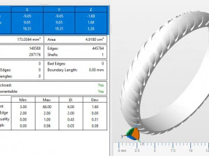 Rope like ring 3D Model