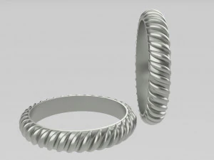 Rope like ring 3D Model