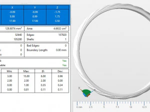 Rope like ring 3D Model