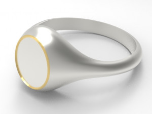 Signet ring Modelo 3D