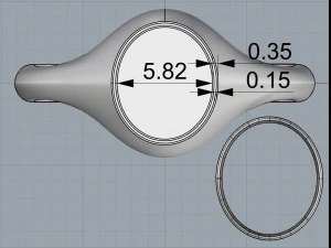 Signet ring 3D Model